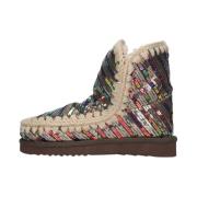 Glitter Eskimo Laarzen Mou , Multicolor , Dames