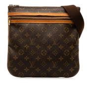 Pre-owned Canvas louis-vuitton-bags Louis Vuitton Vintage , Brown , Da...