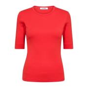 Rode GrannyCC Tee Flame T-Shirt Co'Couture , Red , Dames