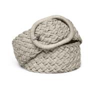 Grijze Geweven Riem Part Two , Gray , Dames