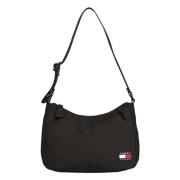 Essential Daily Shoulder Bag Tommy Hilfiger , Black , Dames