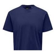 T-shirt Only & Sons , Blue , Heren