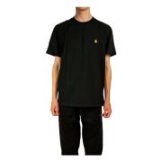 Chase T-shirt Carhartt Wip , Black , Heren