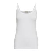 Mouwloze Top InWear , White , Dames