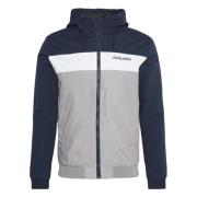 Erush Blokkerende Capuchon Bomberjack Jack & Jones , Blue , Heren