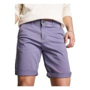 Regular Fit Chino Shorts Jack & Jones , Purple , Heren