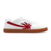 Sneakers met logo Palm Angels , White , Dames