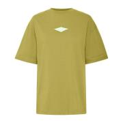 Sportieve Tee Blouse Mosgroen Ball , Green , Dames