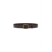 Klassieke Leren Riem Hot Fudge Part Two , Brown , Dames