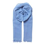 Winter Scarves Becksöndergaard , Blue , Dames