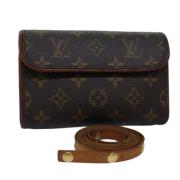 Pre-owned Canvas crossbody-bags Louis Vuitton Vintage , Brown , Dames