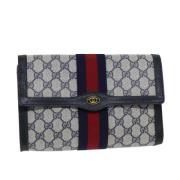 Pre-owned Leather clutches Gucci Vintage , Gray , Dames