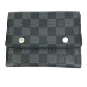 Pre-owned Fabric wallets Louis Vuitton Vintage , Black , Dames