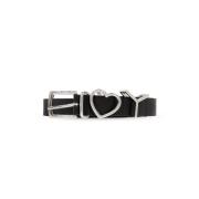 Leren riem Y/Project , Black , Dames