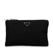 Pre-owned Nylon prada-bags Prada Vintage , Black , Dames