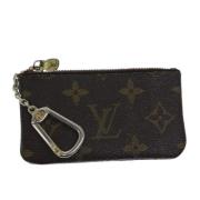 Pre-owned Canvas wallets Louis Vuitton Vintage , Brown , Dames