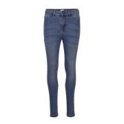 Skinny-Fit Hoge Taille Jeans, Klassieke Blauwe Wassing Saint Tropez , ...