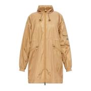 Parka Adhemar Moncler , Brown , Dames