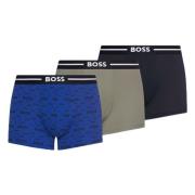 Trunk 3P Bold Design Boxer briefs Boss , Multicolor , Heren