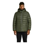 Puffer Hood Ps Noos Jas Jack & Jones , Green , Heren