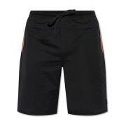 Logo-patch shorts Paul Smith , Black , Heren