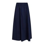 Midi Skirts Neo Noir , Blue , Dames