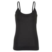 Verstelbare Band Mouwloze Top InWear , Black , Dames