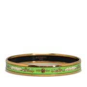 Pre-owned Metal bracelets Hermès Vintage , Green , Dames