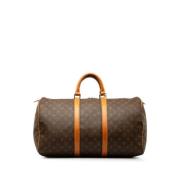 Pre-owned Canvas louis-vuitton-bags Louis Vuitton Vintage , Brown , Da...