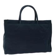 Pre-owned Nylon totes Prada Vintage , Blue , Dames