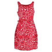 Pre-owned Silk dresses Moschino Pre-Owned , Red , Dames