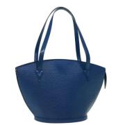 Pre-owned Leather louis-vuitton-bags Louis Vuitton Vintage , Blue , Da...