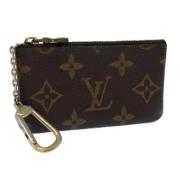 Pre-owned Canvas wallets Louis Vuitton Vintage , Brown , Dames