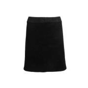 Pre-owned Wool bottoms Chanel Vintage , Black , Dames