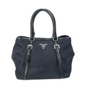 Pre-owned Nylon prada-bags Prada Vintage , Blue , Dames