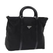 Pre-owned Nylon handbags Prada Vintage , Black , Dames