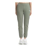 Elastische taille joggers met logo Emporio Armani EA7 , Green , Dames