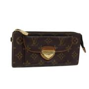 Pre-owned Canvas wallets Louis Vuitton Vintage , Brown , Dames