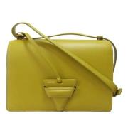 Pre-owned Leather shoulder-bags Loewe Pre-owned , Green , Dames