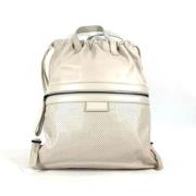 Pre-owned Leather shoulder-bags Bottega Veneta Vintage , White , Dames