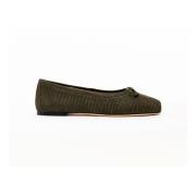 Dames Ballerinas - Olijf/Groen Pantofola d'Oro , Green , Dames