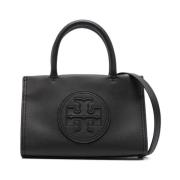 Zwarte Ella Mini Shopper Tory Burch , Black , Dames