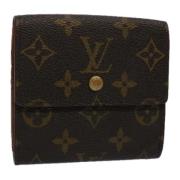 Pre-owned Canvas wallets Louis Vuitton Vintage , Brown , Dames