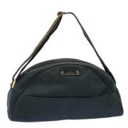 Pre-owned Canvas gucci-bags Gucci Vintage , Blue , Dames