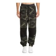 Abstract Multicolor Joggers met Koord Emporio Armani EA7 , Green , Her...