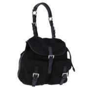 Pre-owned Nylon prada-bags Prada Vintage , Black , Dames