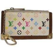 Pre-owned Canvas wallets Louis Vuitton Vintage , Multicolor , Dames