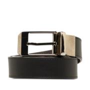 Pre-owned Leather belts Louis Vuitton Vintage , Black , Dames