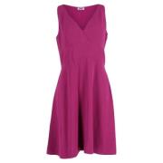 Pre-owned Acetate dresses Moschino Pre-Owned , Purple , Dames