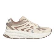 Multikleur Vetersneakers Emporio Armani EA7 , Beige , Heren